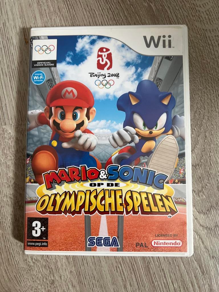Mario & Sonic op de Olympische Spelen Wii, Eén computer, Ophalen of Verzenden, Zo goed als nieuw, Sport