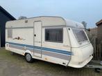 Hobby caravan 495 WHB met een fransbed BJ 1996, Rondzit, Hobby, Bedrijf, 4 tot 5 meter