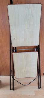 Inklapbaar Projector Tafeltje - Oud maar Functioneel, Minder dan 55 cm, Gebruikt, Metaal of Aluminium, Ophalen of Verzenden