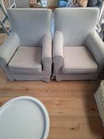 2 mooie stoelen met extra hoezen, Huis en Inrichting, Fauteuils, Ophalen of Verzenden, Zo goed als nieuw, 75 tot 100 cm, 50 tot 75 cm