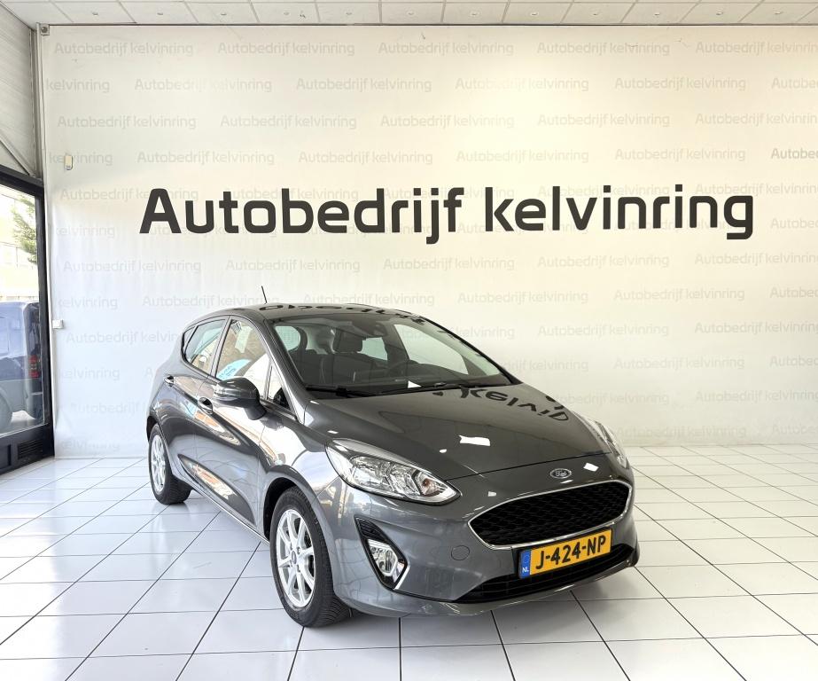 Ford Fiesta 1.0 EcoB. Titanium (bj 2018, automaat), Automaat, Stof, Gebruikt, Euro 6