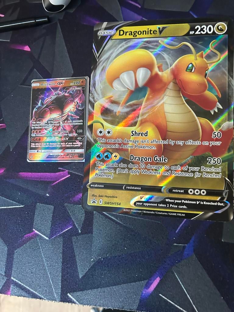 Pokemon kaarten, Ophalen of Verzenden, Gebruikt, Meerdere kaarten, Foil