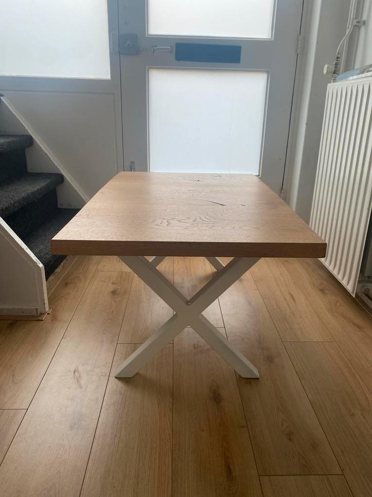 Salontafel Massief Hout 104x65x48, Huis en Inrichting, Tafels | Salontafels, Gebruikt, Minder dan 50 cm, 50 tot 100 cm, 100 tot 150 cm