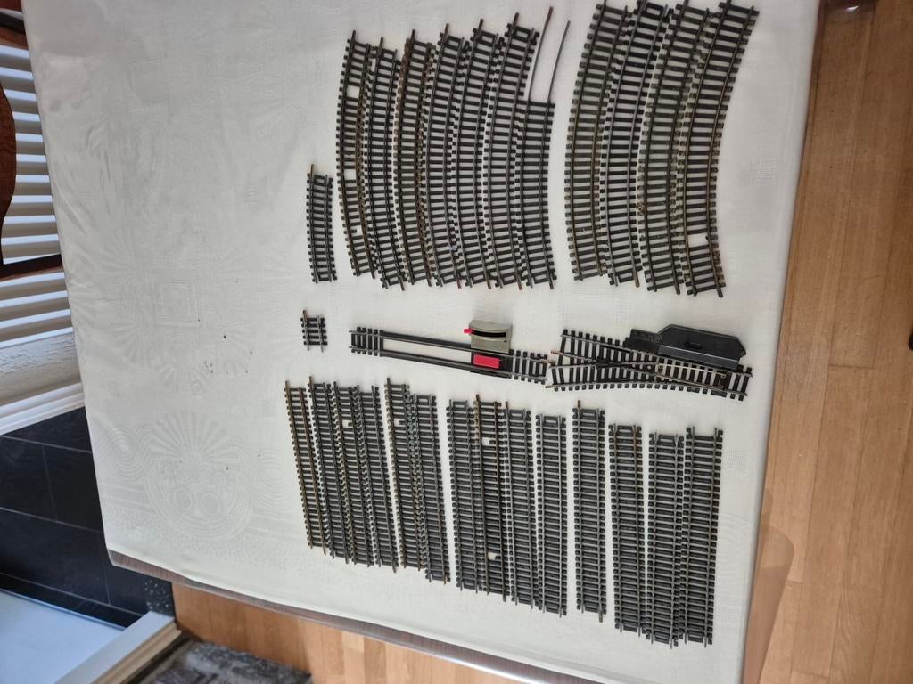 Lima rails B-keuze, Gebruikt, Gelijkstroom, Rails, Ophalen of Verzenden