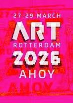 Art Rotterdam Ahoy 2026 27-29 Maart Free Day Ticket 2 stuks, Tickets en Kaartjes, Evenementen en Festivals, Twee personen, Meerdaags