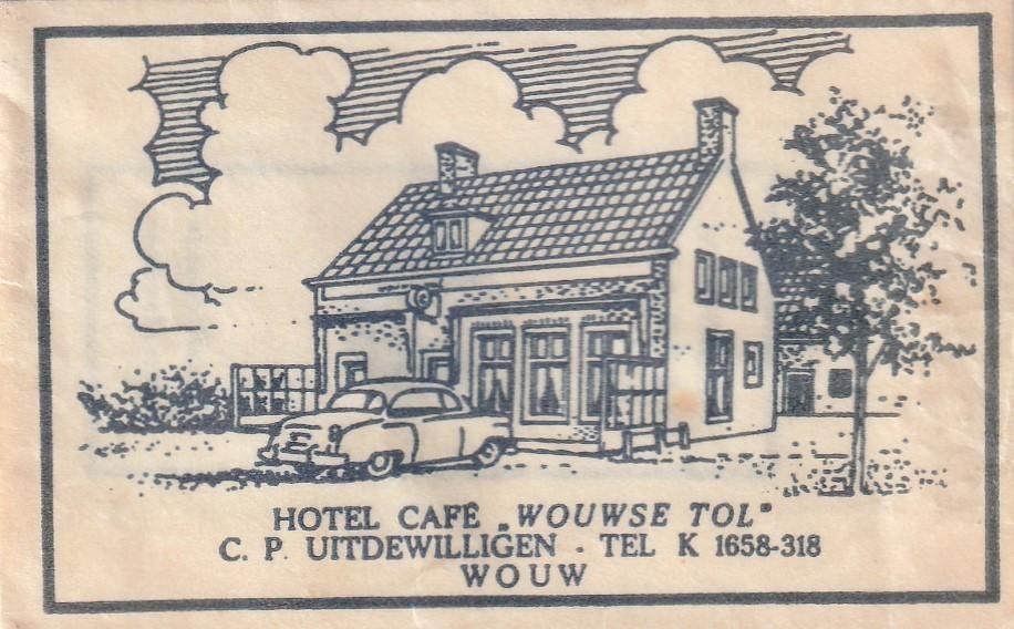 Suikerzakje #802 : Wouwse Tol Wouw, Verzenden, Nederland