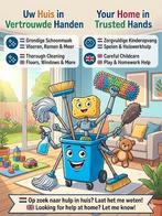 Housekeeping, shopping, restaurant and office cleaning, care