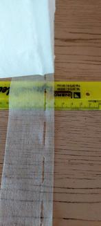 Vlieseline tailleband rol wit, Ophalen of Verzenden