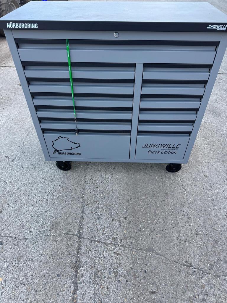 Junghwille gereedschapkar Nürburgring Black Edition, nieuw, Ophalen, Gevuld, Nieuw