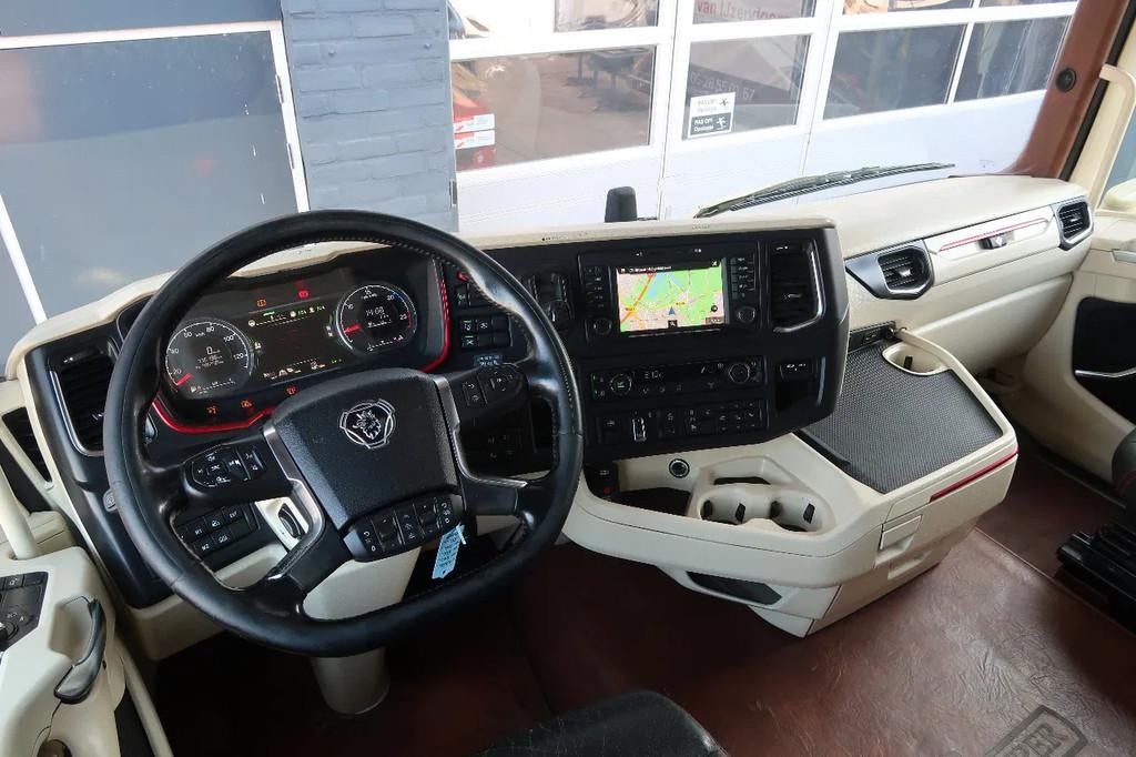 Scania R580 V8 NGS 6X2/ FULL AIR/ RETARDER/ HYDRAULICS/ SPEC, Automaat, Euro 6, Bedrijf, Diesel