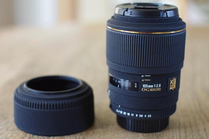 Sigma 105 mm F 2.8 macro AF EX DG, Pentax, Audio, Tv en Foto, Fotografie | Lenzen en Objectieven, Zo goed als nieuw, Macrolens