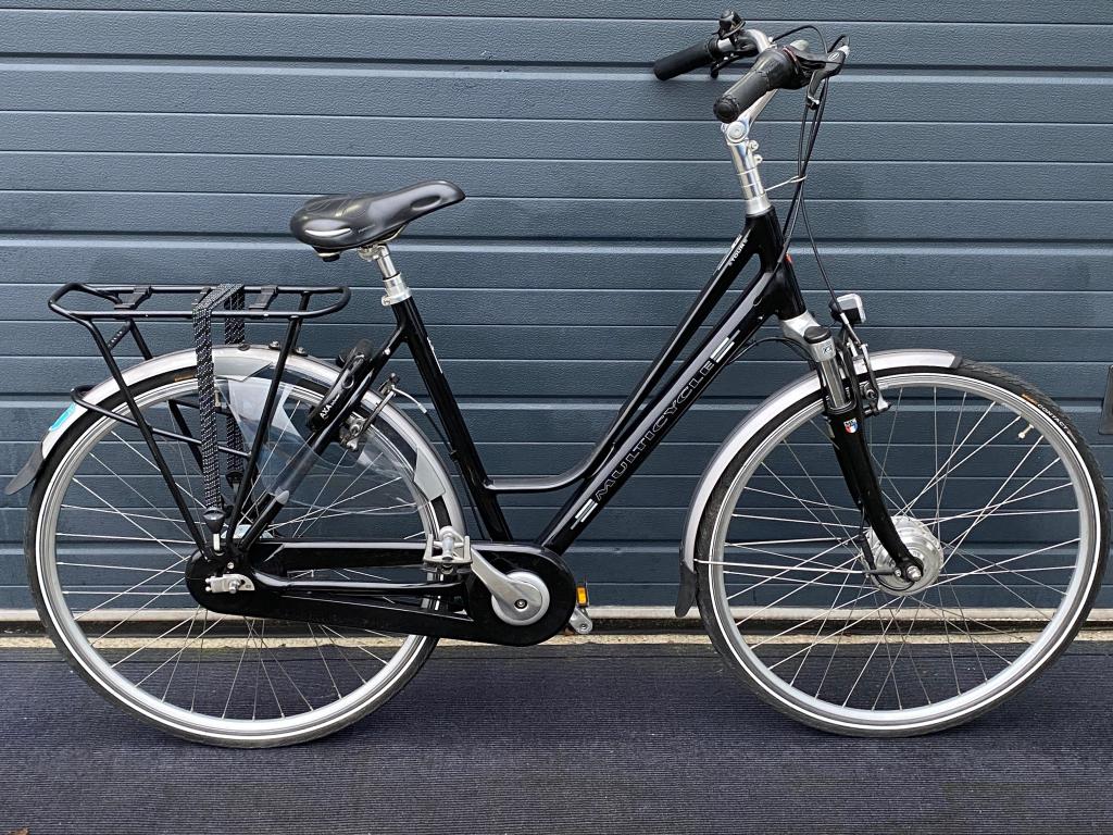 Mc multicycle D53 cm en D50 8 versnellingen, Fietsen en Brommers, Fietsen | Dames | Damesfietsen, Gebruikt, Cleanbikes, Versnellingen