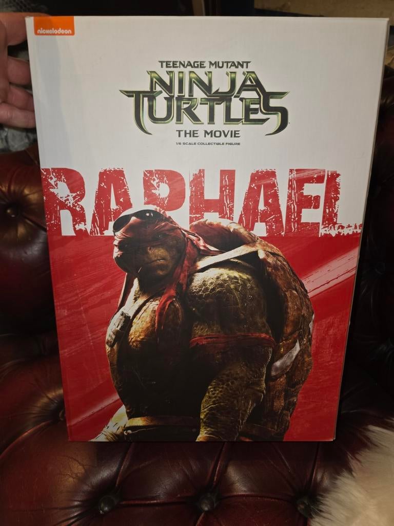 TEENAGE MUTANT NINJA TURTLES RAPHAEL, Ophalen of Verzenden, Zo goed als nieuw, Film, Actiefiguur of Pop