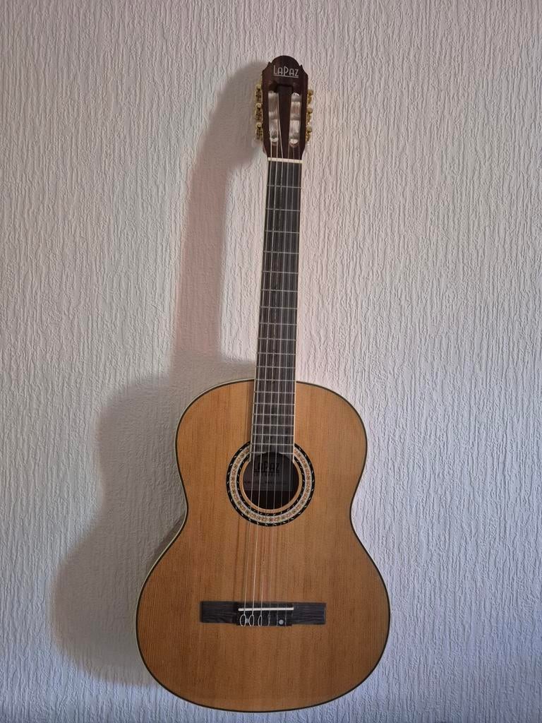 Akoestische gitaar van het merk La Paz, Ophalen of Verzenden, Klassieke of Spaanse gitaar