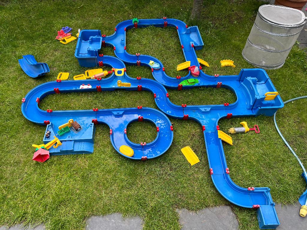 Aquaplay waterbaan, Kinderen en Baby's, Speelgoed | Buiten | Los speelgoed, Ophalen, Gebruikt