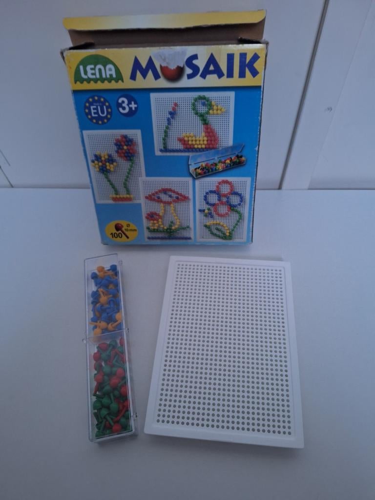 Insteekmozaiek, Kinderen en Baby's, Speelgoed | Educatief en Creatief, Ophalen of Verzenden, Zo goed als nieuw