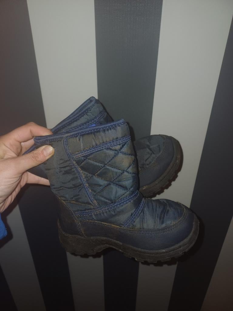 Baby snowboots maat 21 en 22 - 3 stuks, Kinderen en Baby's, Ophalen of Verzenden, Gebruikt, Jongen of Meisje, Laarzen