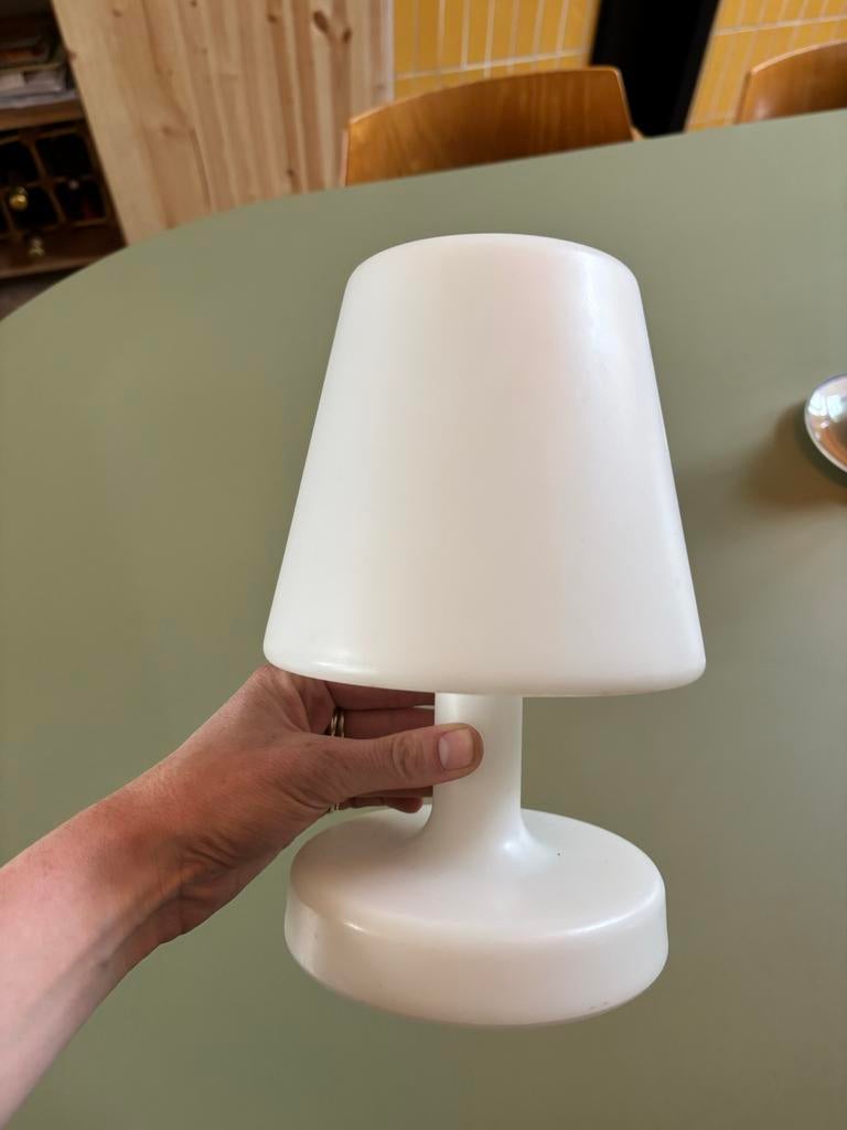 Fatboy Edison the Petit tafellamp wit, Ophalen of Verzenden, Gebruikt, Kunststof, Minder dan 50 cm
