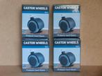 4 Castor wielset zwenkwieltjes transport trolley meubel wiel, Ophalen of Verzenden, Nieuw
