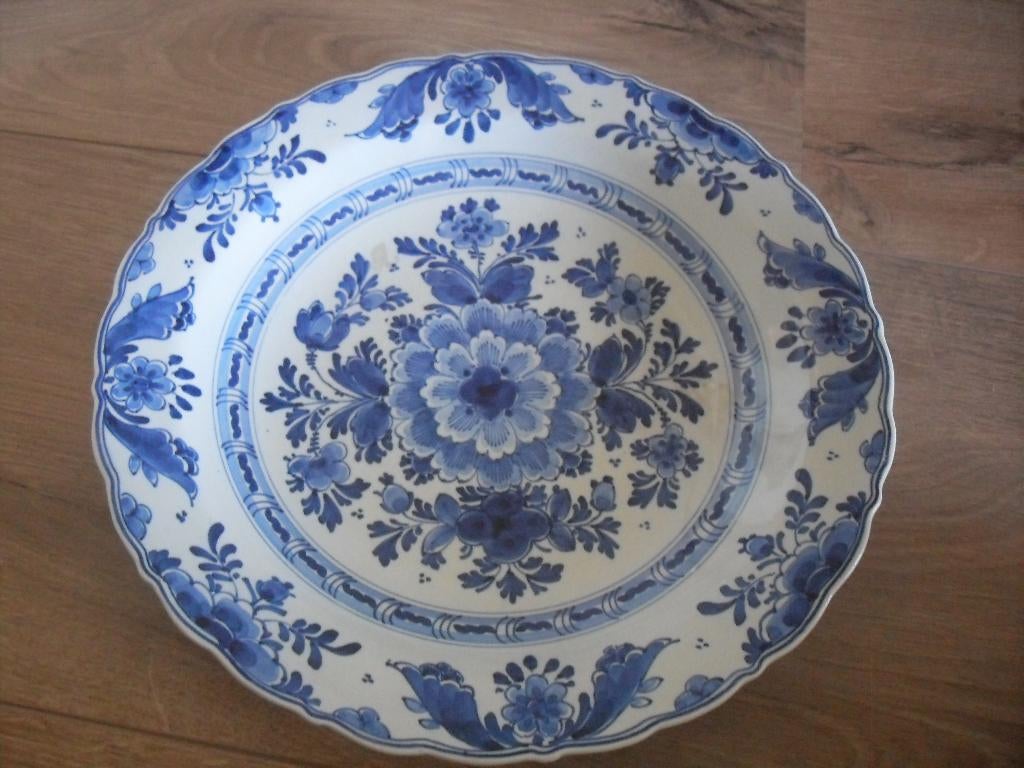 porceleyne fles delft bord, Ophalen of Verzenden