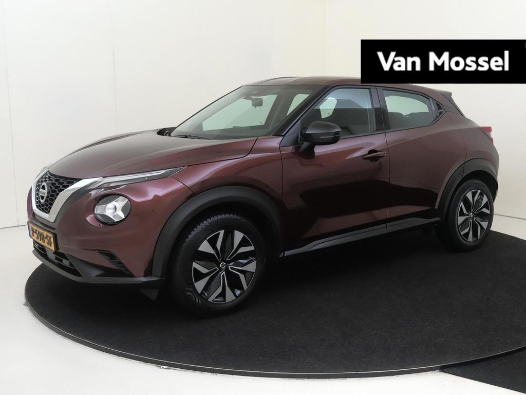 Nissan Juke 1.0 DIG-T Acenta | Achteruitrijcamera | Wieldopp, Stof, Euro 6, Bedrijf, 3 cilinders