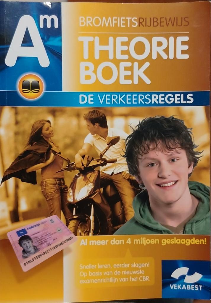 Bromfietsrijbewijs / Scooter Theorie Boek Vekabest + USB, Boeken, Auto's | Folders en Tijdschriften, Zo goed als nieuw, Algemeen