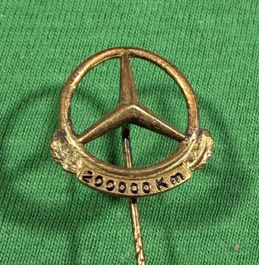 Speldje Mercedes 200000 km, Ophalen of Verzenden, Zo goed als nieuw, Overige onderwerpen