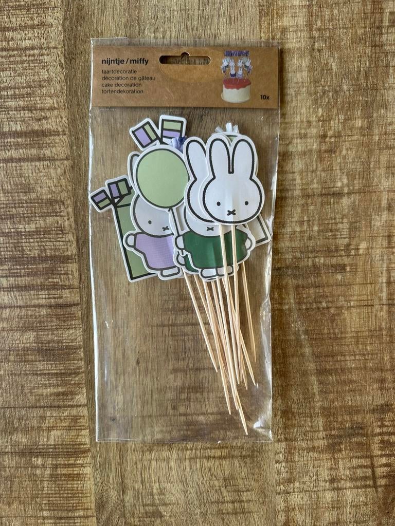 Nijntje taartdecoratie, Ophalen of Verzenden, Zo goed als nieuw, Taarten, Bakvorm