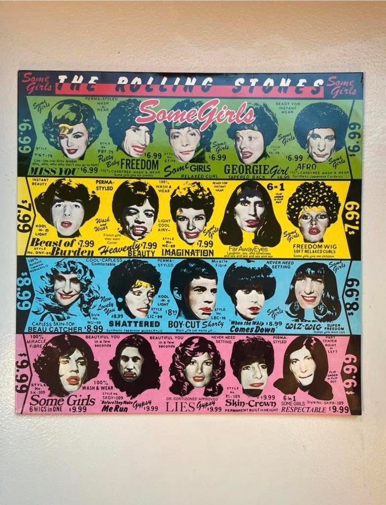 The Rolling Stones - Some Girls LP (originele hoes), Ophalen of Verzenden, Gebruikt, 12 inch, Poprock