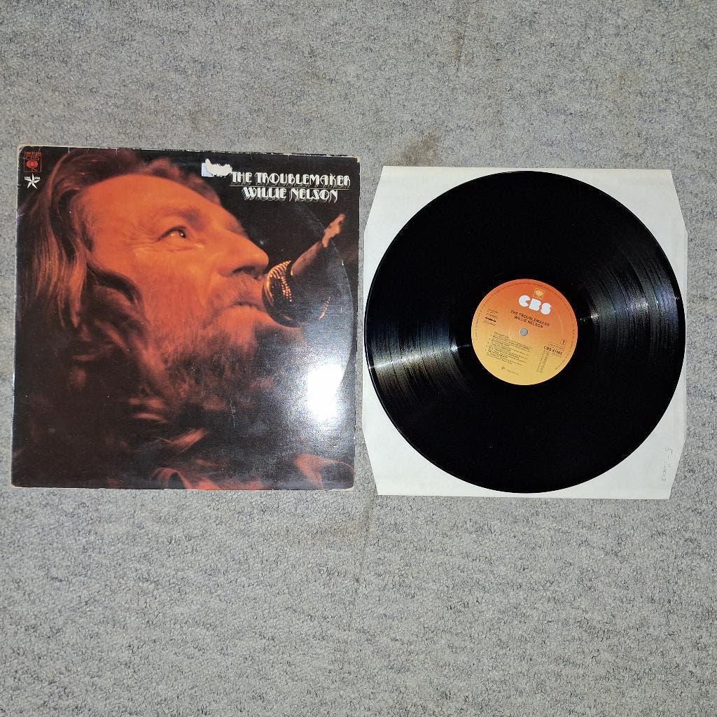 willie nelson - the troublemaker, Ophalen of Verzenden, Zo goed als nieuw, 12 inch