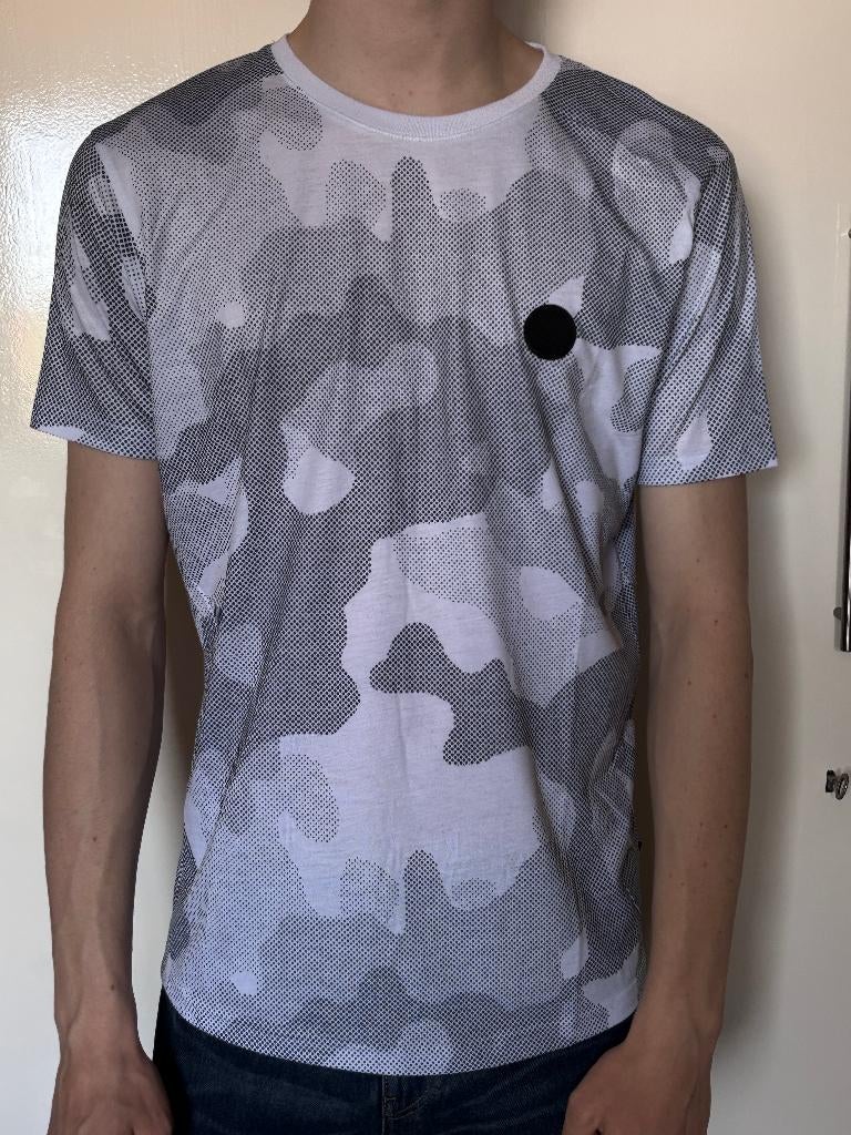 Wit / zwart shirt - Maat L - Black Squad - Slim fit, Maat 52/54 (L), Black Squad, Wit, Ophalen of Verzenden