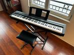 Yamaha P-45 digital piano compleet, Muziek en Instrumenten, Piano's, Ophalen, Zo goed als nieuw, Zwart