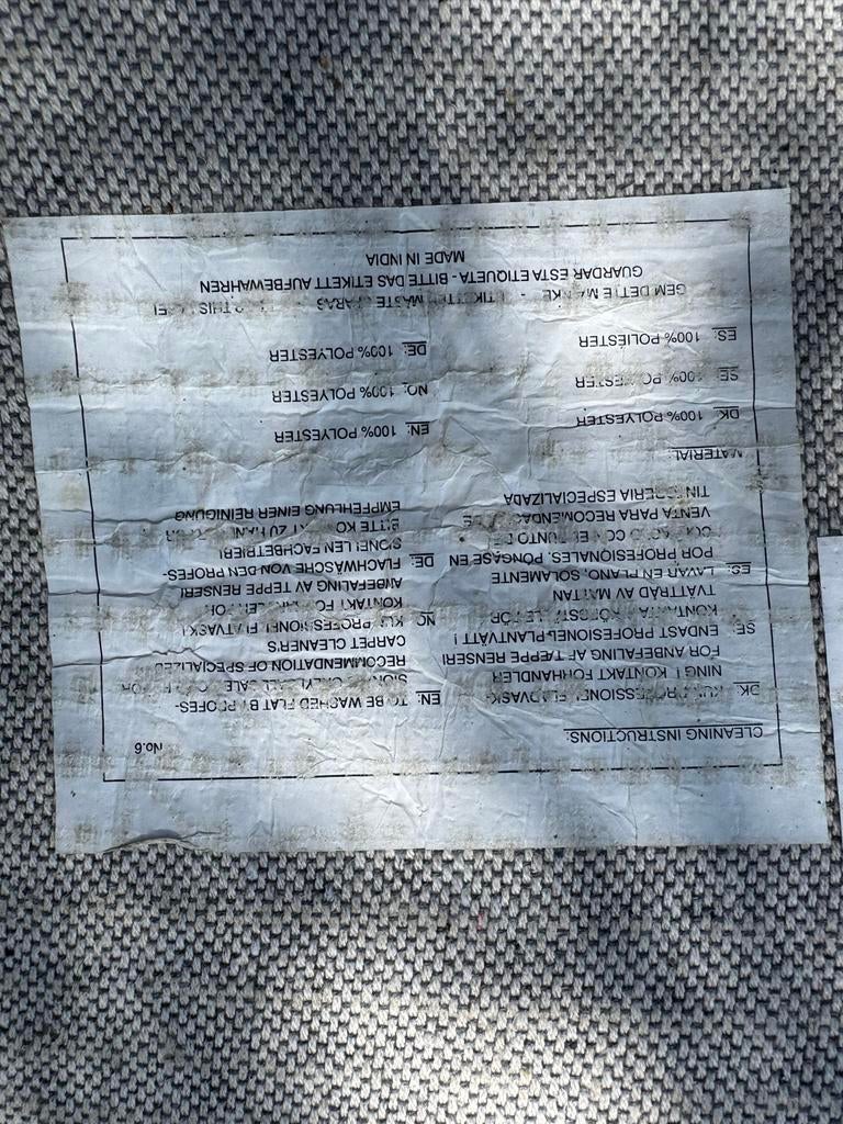 Luxe beige vloerkleed van Boconcept, Ophalen, Beige, 200 cm of meer, Zo goed als nieuw