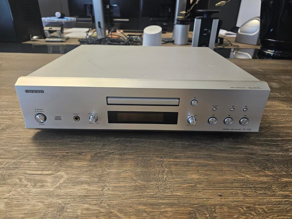 Mooie Onkyo DX-7555 CD-speler in goed werkende staat, Ophalen, Zo goed als nieuw, Overige merken