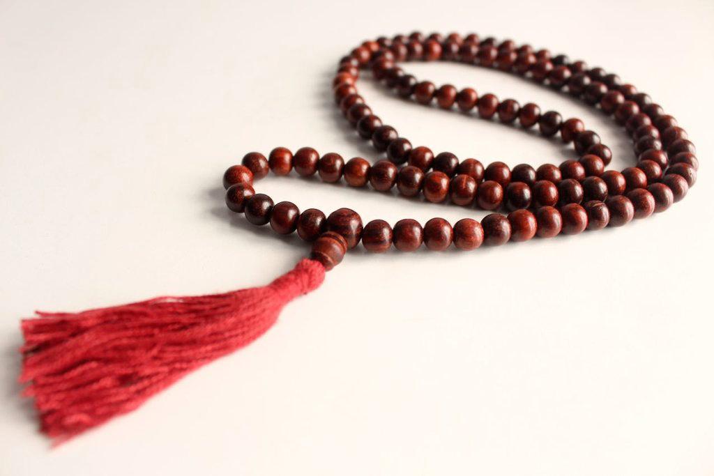 Rozenhout gebedsmala, Overige materialen, Verzenden, Nieuw, Nepalhandwerk.nl