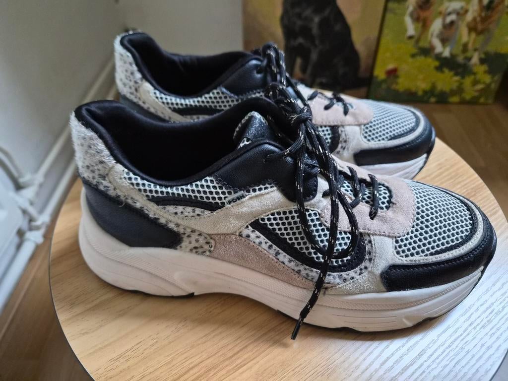 Poelman Dames Sneakers Maat 42 - Stijlvol en Comfortabel, Poelman, Overige kleuren, Ophalen of Verzenden, Sneakers of Gympen