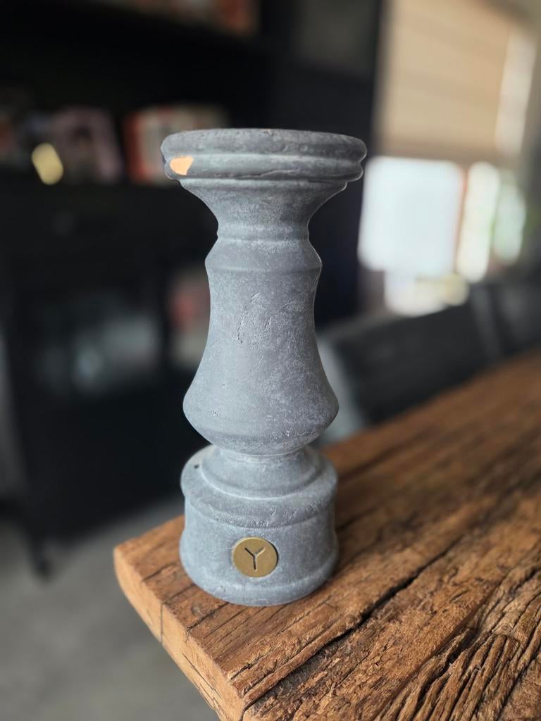 Brynxz kandelaar, Huis en Inrichting, Woonaccessoires | Kandelaars en Kaarsen, Ophalen of Verzenden, Grijs, Overige materialen