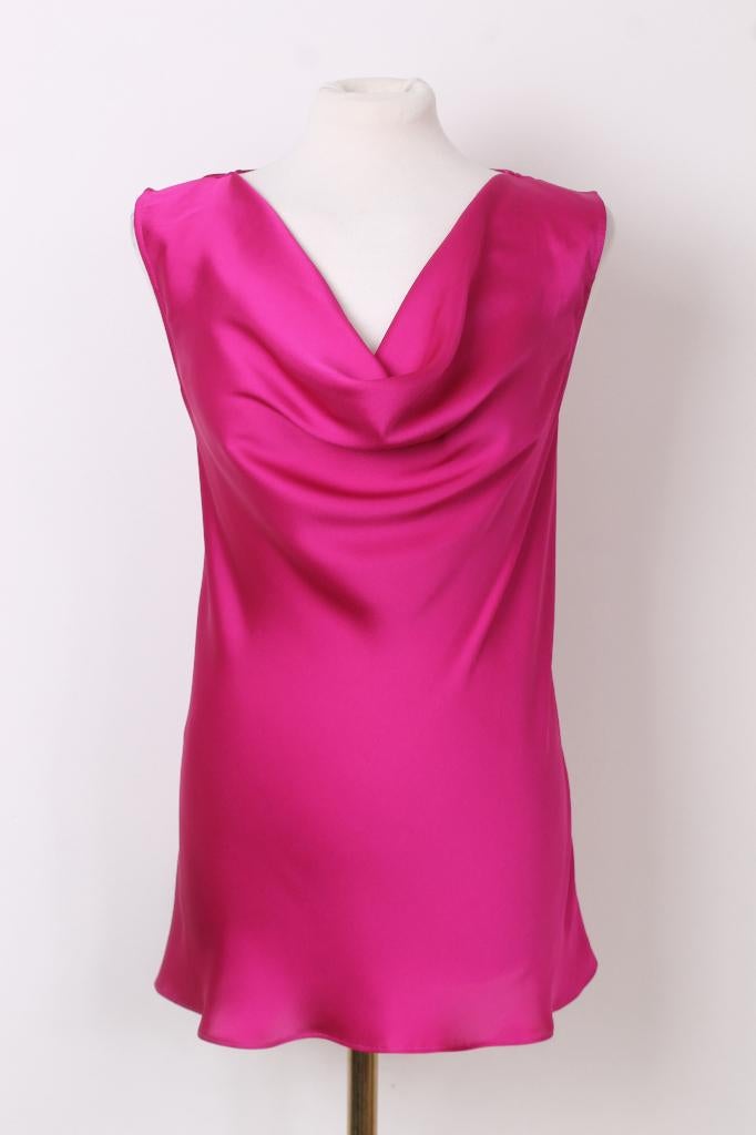 Lente! Top van Joseph Ribkoff maat 40, Kleding | Dames, Tops, Zo goed als nieuw, Maat 38/40 (M), Roze, Zonder mouw, Ophalen of Verzenden