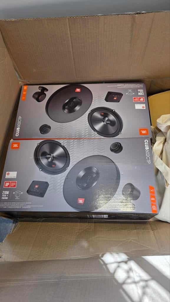 2 x JBL club 602ctp component speaker set, Ophalen of Verzenden, Nieuw