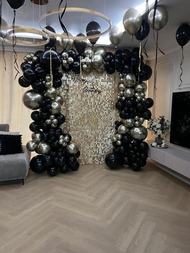 Ballonnen backdrops Ballonnenboog voor verjaardag en feest, Hobby en Vrije tijd, Feestartikelen | Verhuur, Nieuw, Verjaardag, Ophalen