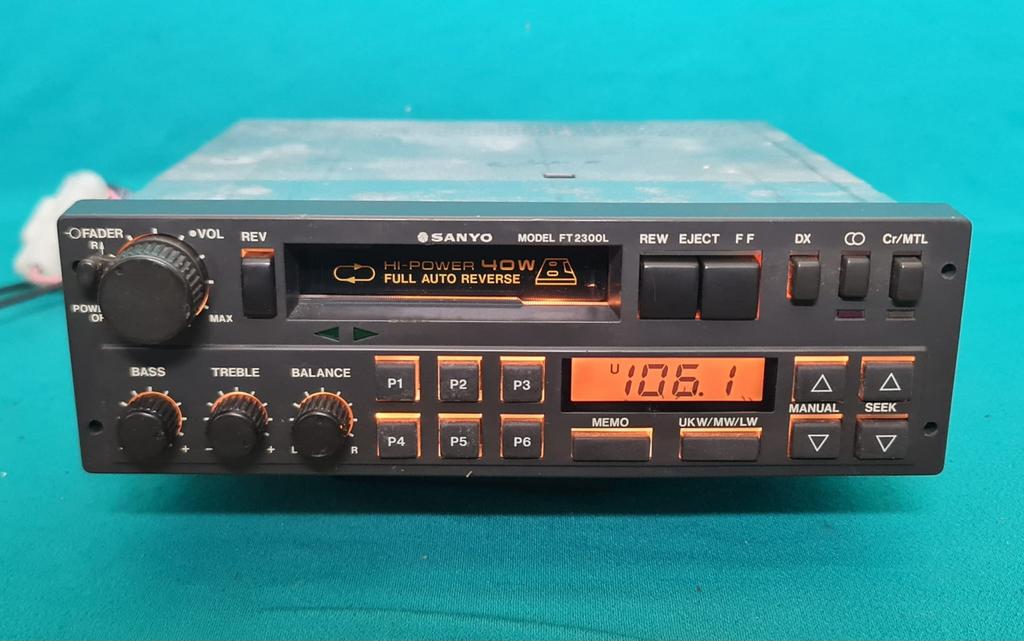Sanyo ft2300l casssette receiver, Ophalen of Verzenden, Zo goed als nieuw