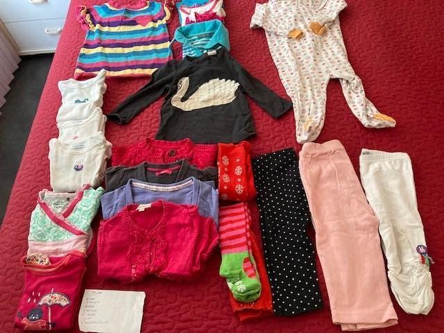 PAKKET meisje 74/80- 22 stuks Hema,Prenatal,Nijntje,H&M, Ophalen of Verzenden, Zo goed als nieuw, Maat 74