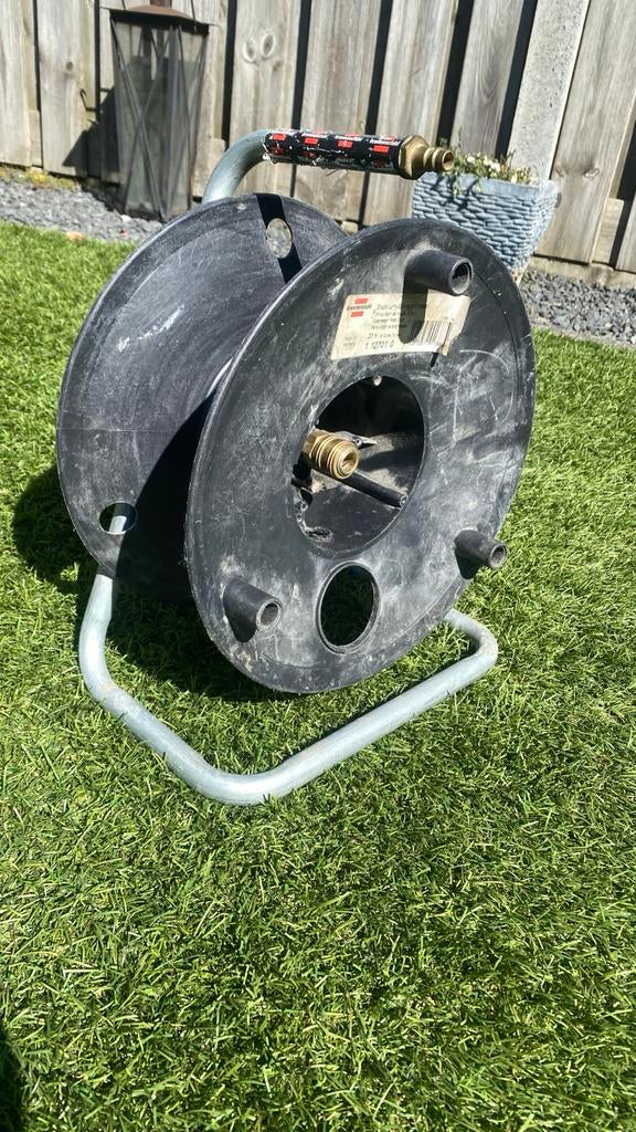 Brennenstuhl Luchtslanghaspel voor Compressor - 20m, Ophalen of Verzenden, Gebruikt, 6 tot 10 bar, Mobiel