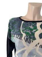 Luisa Cerano shirt lange mouw L, Blauw, Ophalen of Verzenden, Zo goed als nieuw, Lange mouw