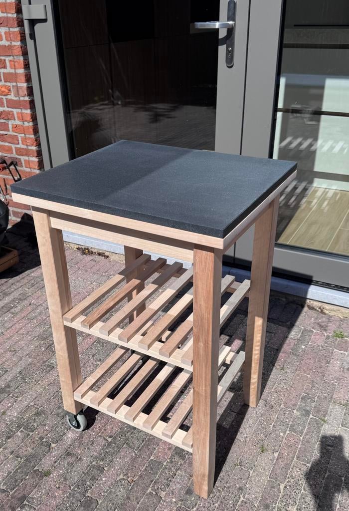 Bekvam , keukentrolley , trolley , keuken , graniet , nieuw, Ophalen of Verzenden, Nieuw