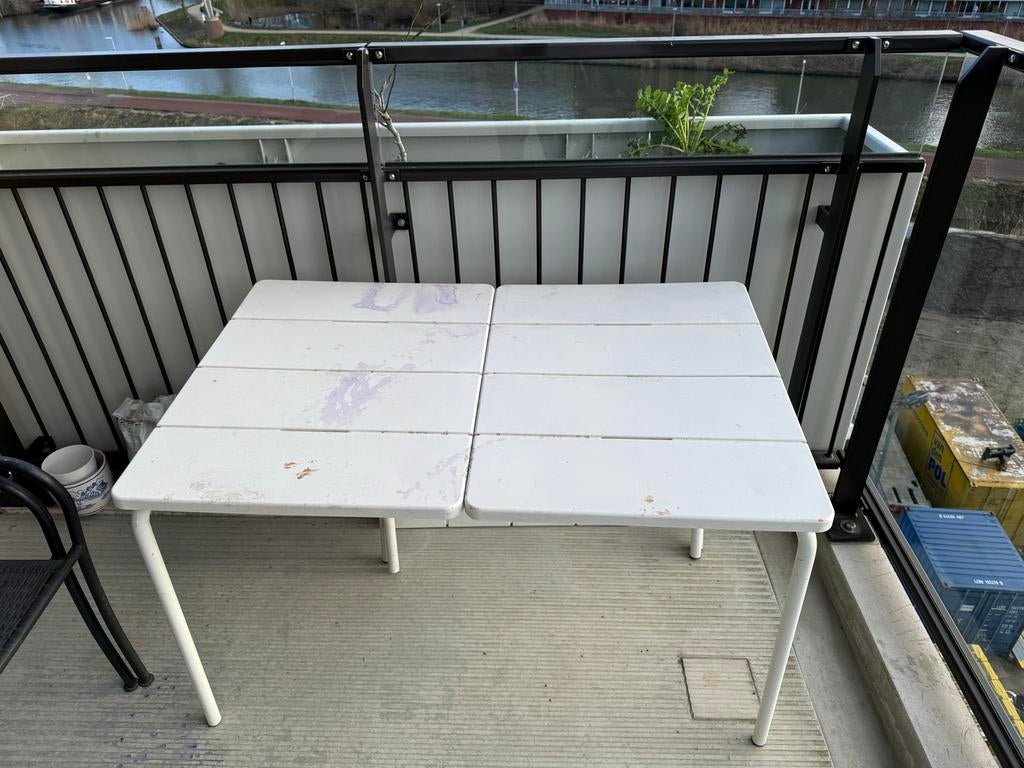 IKEA Buiten Tafel - Gebruikt, Tuin en Terras, Tuintafels, Ophalen, Gebruikt, Vierkant, Kunststof