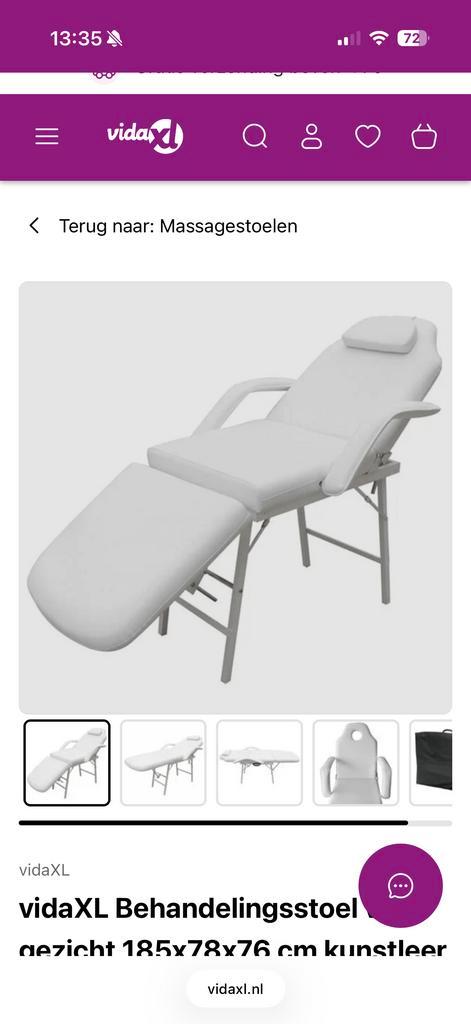 Behandelingstoel - Schoonheid. Incl hoes, Witgoed en Apparatuur, Persoonlijke-verzorgingsapparatuur, Nieuw, Ophalen