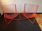 Originele Ikea draadstoel – Järpen – Set van 2, Ophalen, Gebruikt, Twee, Vintage jaren '80