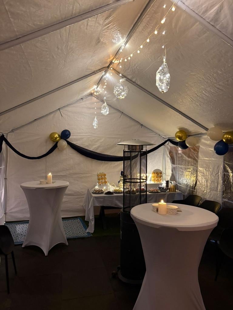 4 x 6 Partytent feesttent te huur, Tuin en Terras, Ophalen, Minder dan 5 meter