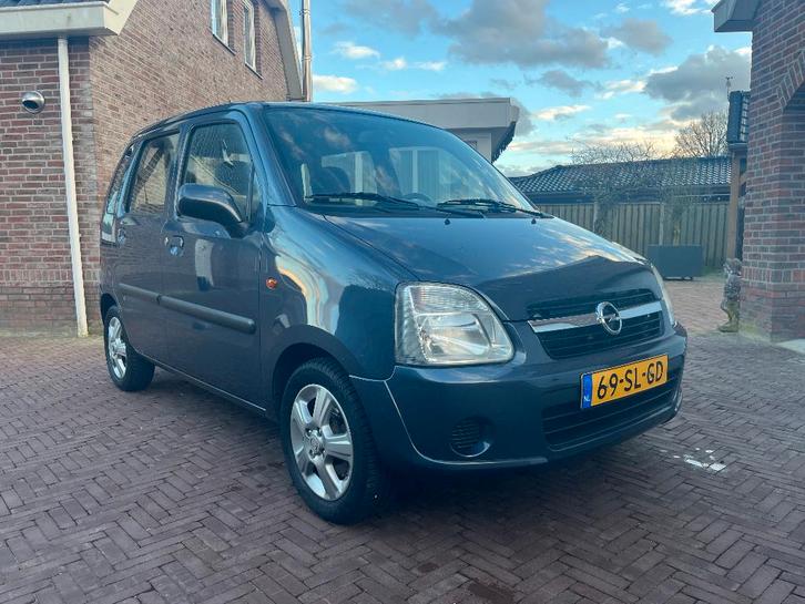 Opel Agila 1.2 16V Twinport 2006 Grijs, Auto's, Opel, Particulier, Agila, ABS, Airbags, Centrale vergrendeling, Elektrische buitenspiegels